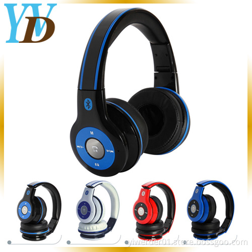 Wireless Foldable TF FM Music Personal Stereo Bluetooth Headphone (YWD-T10)